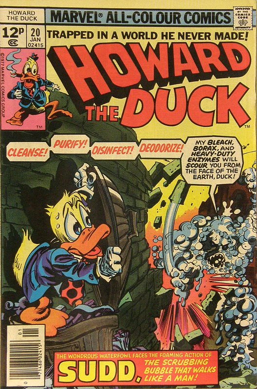 Cover of Howard the Duck (Vol 1) #20. One of 250,000 Vintage American Comics on sale from Krypton!