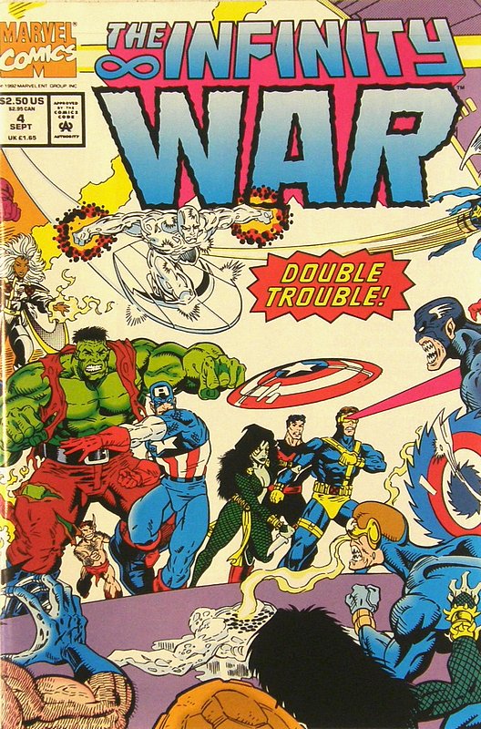 Cover of Infinity War (1992 Ltd) #4. One of 250,000 Vintage American Comics on sale from Krypton!