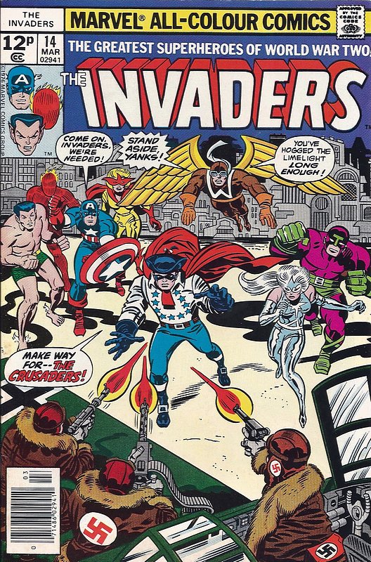 Cover of Invaders (Vol 1) #14. One of 250,000 Vintage American Comics on sale from Krypton!