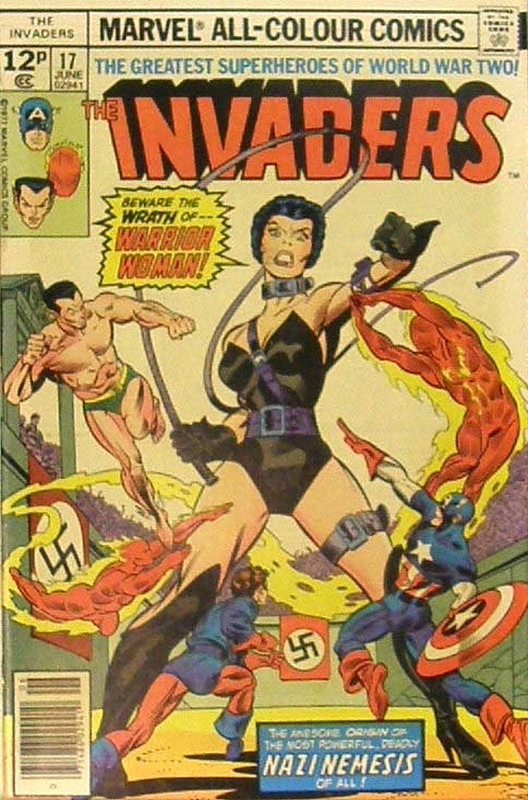 Cover of Invaders (Vol 1) #17. One of 250,000 Vintage American Comics on sale from Krypton!