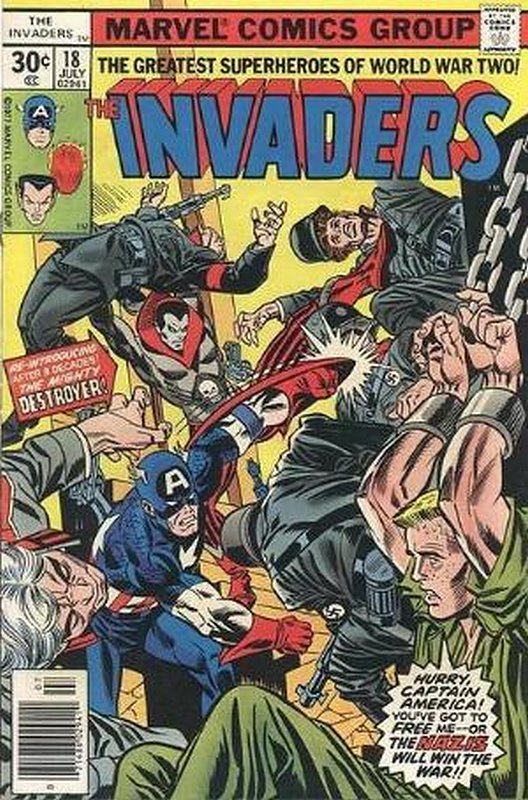 Cover of Invaders (Vol 1) #18. One of 250,000 Vintage American Comics on sale from Krypton!