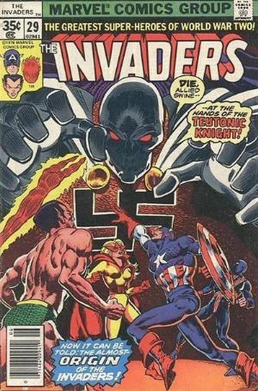 Cover of Invaders (Vol 1) #29. One of 250,000 Vintage American Comics on sale from Krypton!