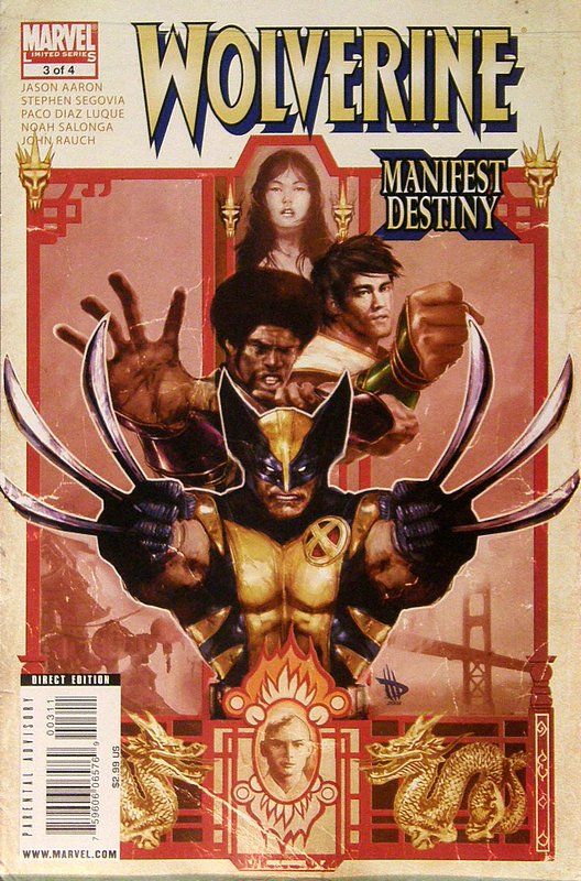 Cover of Wolverine: Manifest Destiny (2008 Ltd) #3. One of 250,000 Vintage American Comics on sale from Krypton!