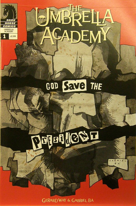 Cover of Umbrella Academy: Dallas #1. One of 250,000 Vintage American Comics on sale from Krypton!