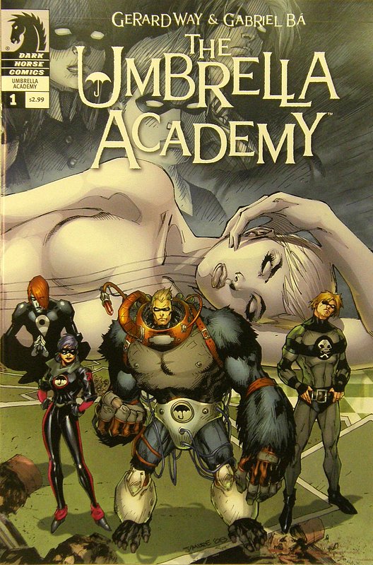 Cover of Umbrella Academy: Dallas #1. One of 250,000 Vintage American Comics on sale from Krypton!