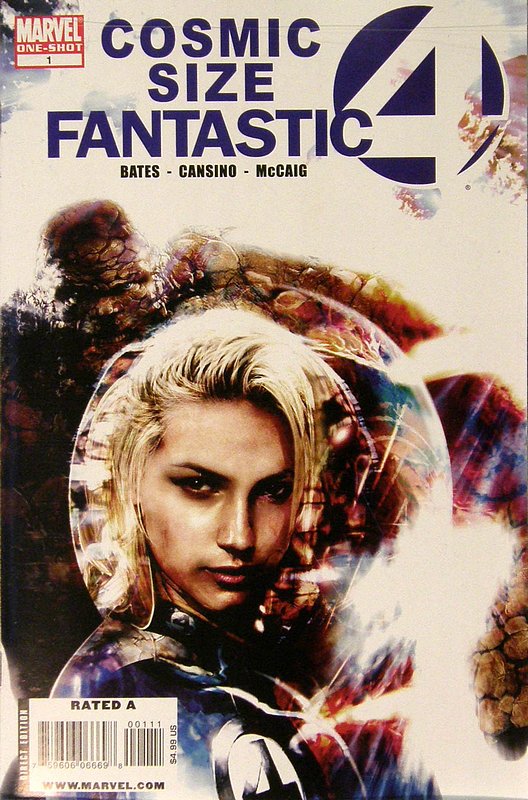 Cover of Fantastic Four Cosmic Special (2008 One Shot) #1. One of 250,000 Vintage American Comics on sale from Krypton!