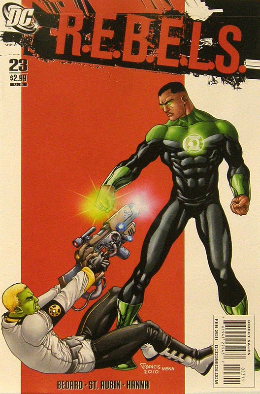 Cover of REBELS (Vol 1) #23. One of 250,000 Vintage American Comics on sale from Krypton!