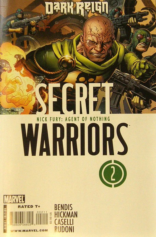 Cover of Secret Warriors (Vol 1) #2. One of 250,000 Vintage American Comics on sale from Krypton!