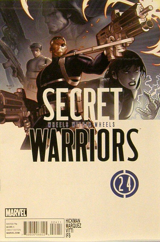 Cover of Secret Warriors (Vol 1) #24. One of 250,000 Vintage American Comics on sale from Krypton!