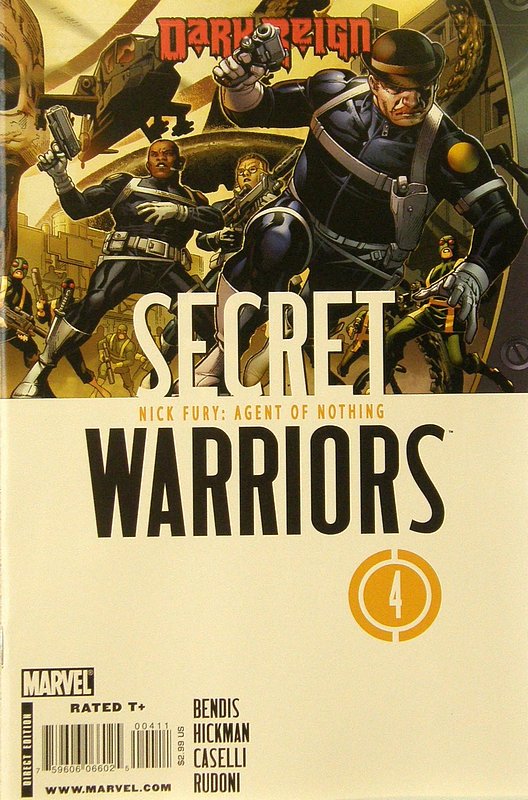 Cover of Secret Warriors (Vol 1) #4. One of 250,000 Vintage American Comics on sale from Krypton!
