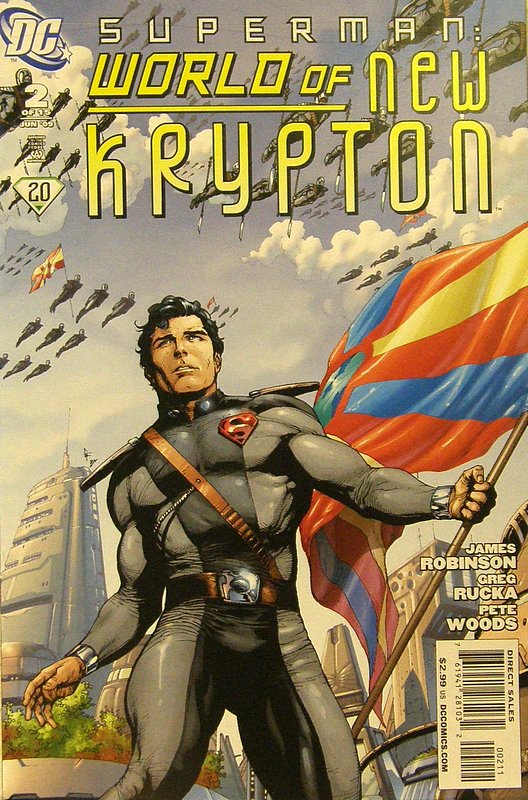 Cover of Superman: World of New Krypton (2009 Ltd) #2. One of 250,000 Vintage American Comics on sale from Krypton!