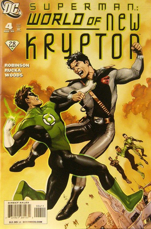 Cover of Superman: World of New Krypton (2009 Ltd) #4. One of 250,000 Vintage American Comics on sale from Krypton!
