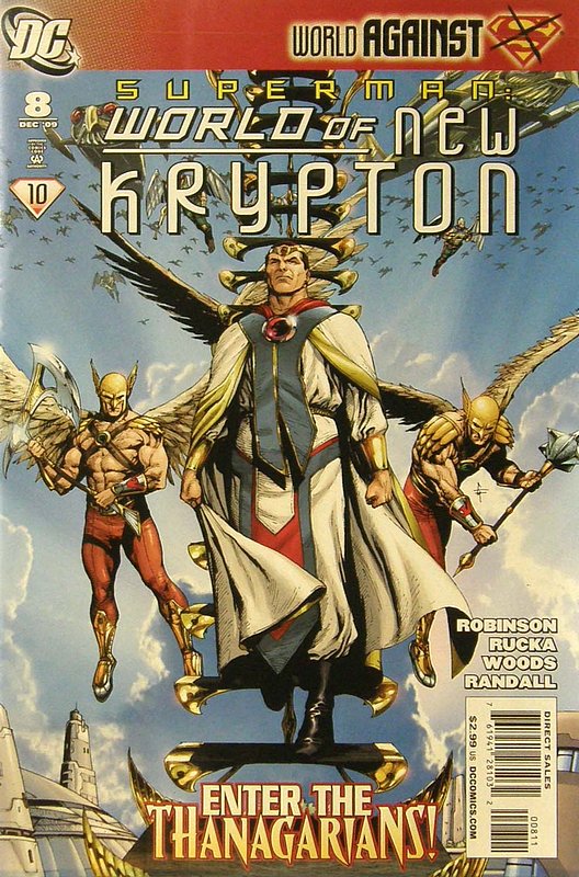 Cover of Superman: World of New Krypton (2009 Ltd) #8. One of 250,000 Vintage American Comics on sale from Krypton!