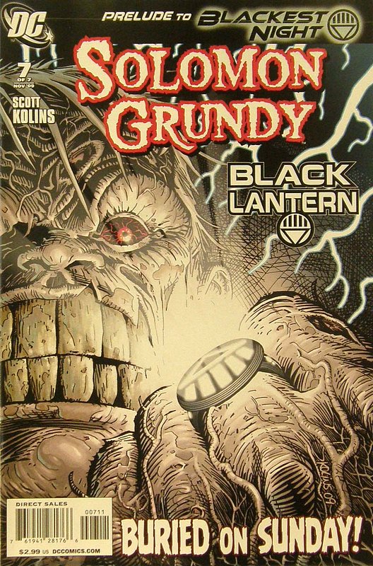 Cover of Soloman Grundy (2009 Ltd) #7. One of 250,000 Vintage American Comics on sale from Krypton!