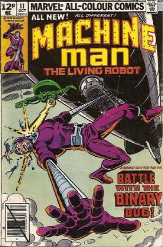 Cover of Machine Man (Vol 1) #11. One of 250,000 Vintage American Comics on sale from Krypton!
