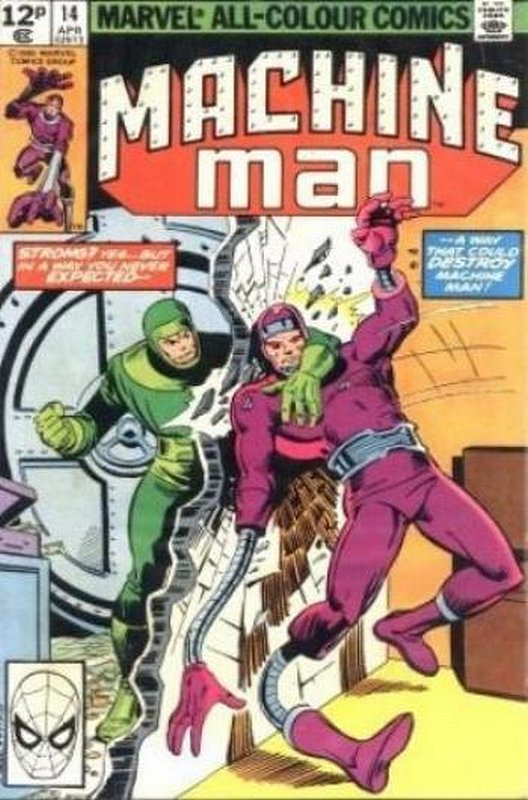 Cover of Machine Man (Vol 1) #14. One of 250,000 Vintage American Comics on sale from Krypton!