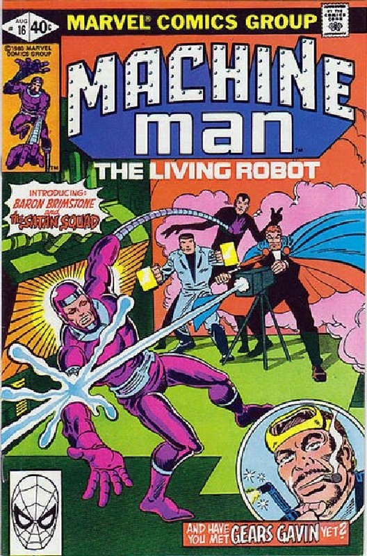 Cover of Machine Man (Vol 1) #16. One of 250,000 Vintage American Comics on sale from Krypton!