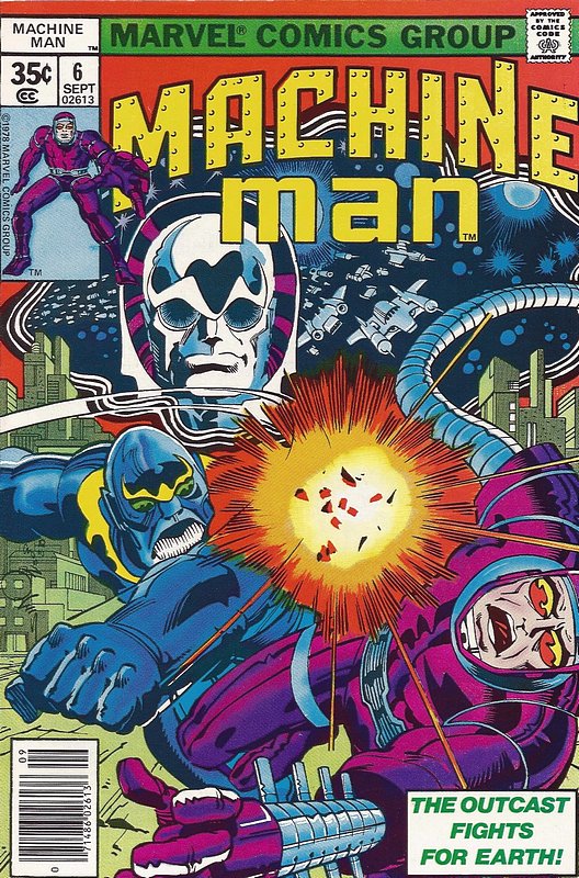 Cover of Machine Man (Vol 1) #6. One of 250,000 Vintage American Comics on sale from Krypton!