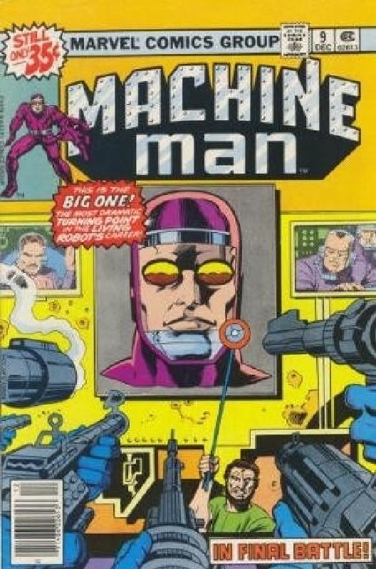 Cover of Machine Man (Vol 1) #9. One of 250,000 Vintage American Comics on sale from Krypton!