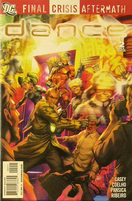 Cover of Final Crisis: Aftermath - Dance #2. One of 250,000 Vintage American Comics on sale from Krypton!