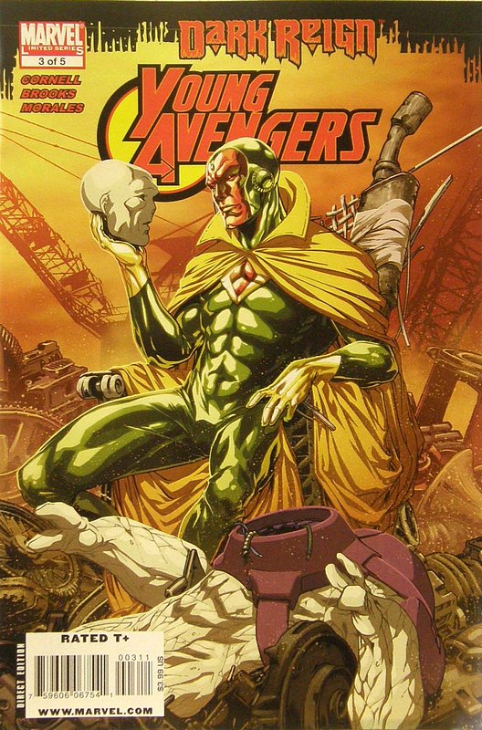 Cover of Dark Reign: Young Avengers (2009 Ltd) #3. One of 250,000 Vintage American Comics on sale from Krypton!