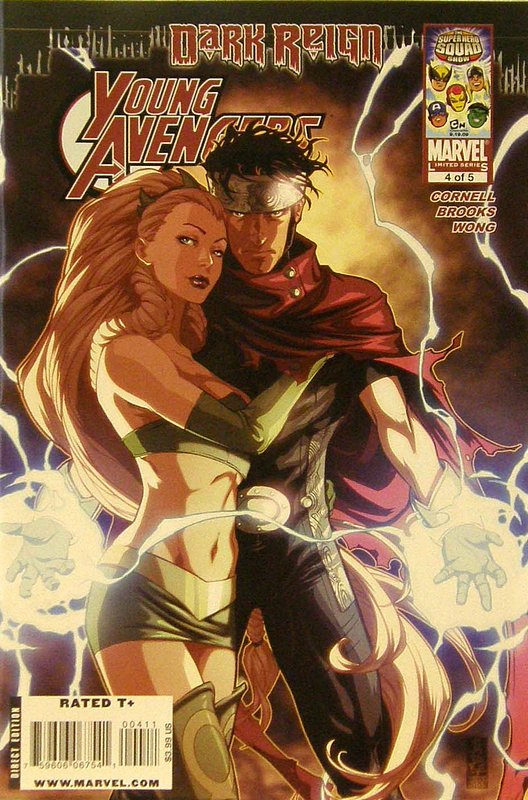 Cover of Dark Reign: Young Avengers (2009 Ltd) #4. One of 250,000 Vintage American Comics on sale from Krypton!