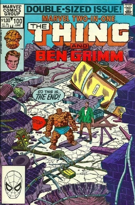 Cover of Marvel Two-in-one (Vol 1) #100. One of 250,000 Vintage American Comics on sale from Krypton!