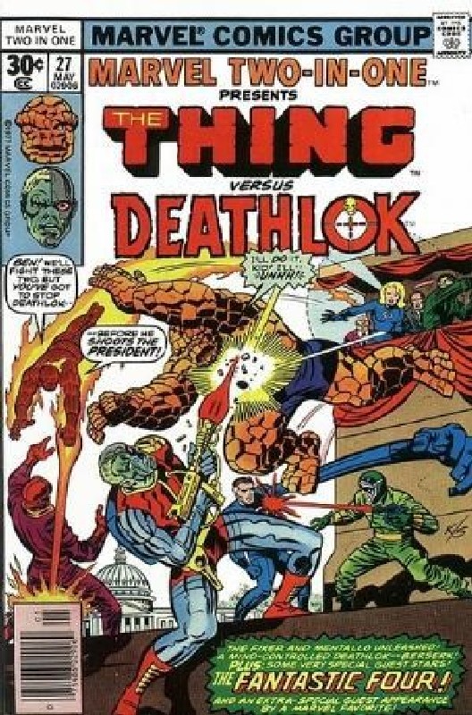 Cover of Marvel Two-in-one (Vol 1) #27. One of 250,000 Vintage American Comics on sale from Krypton!