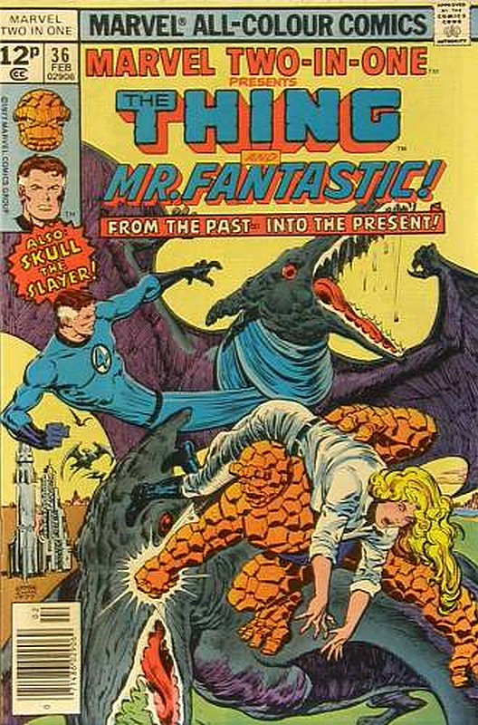 Cover of Marvel Two-in-one (Vol 1) #36. One of 250,000 Vintage American Comics on sale from Krypton!