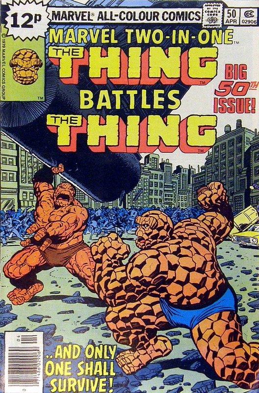 Cover of Marvel Two-in-one (Vol 1) #50. One of 250,000 Vintage American Comics on sale from Krypton!