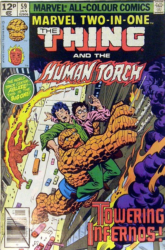 Cover of Marvel Two-in-one (Vol 1) #59. One of 250,000 Vintage American Comics on sale from Krypton!