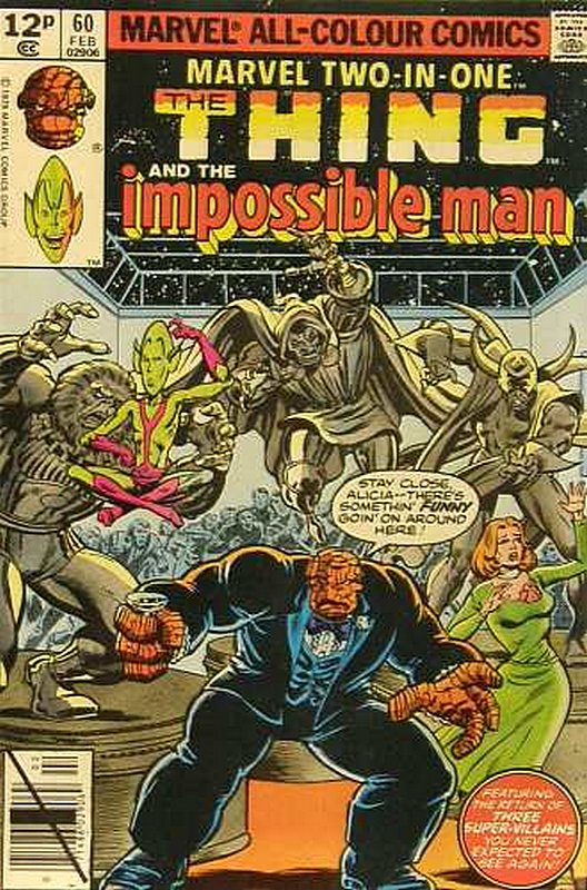 Cover of Marvel Two-in-one (Vol 1) #60. One of 250,000 Vintage American Comics on sale from Krypton!