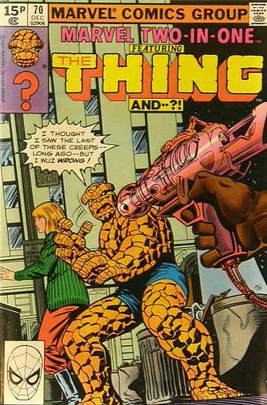 Cover of Marvel Two-in-one (Vol 1) #70. One of 250,000 Vintage American Comics on sale from Krypton!