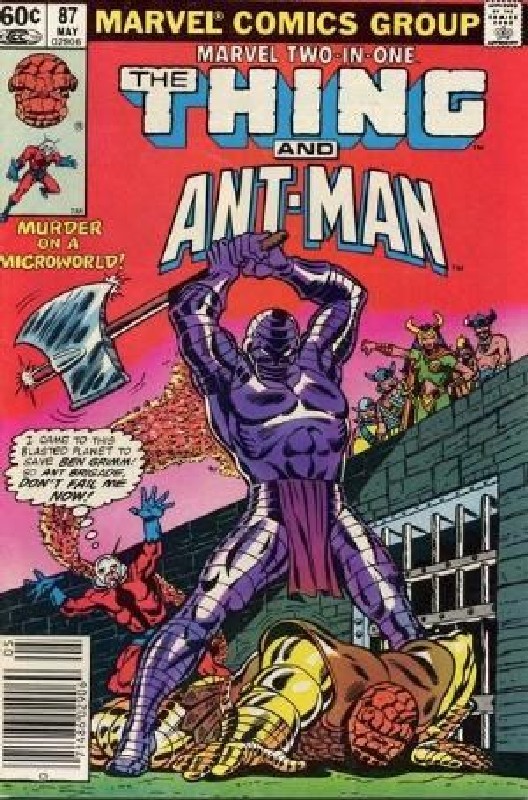 Cover of Marvel Two-in-one (Vol 1) #87. One of 250,000 Vintage American Comics on sale from Krypton!