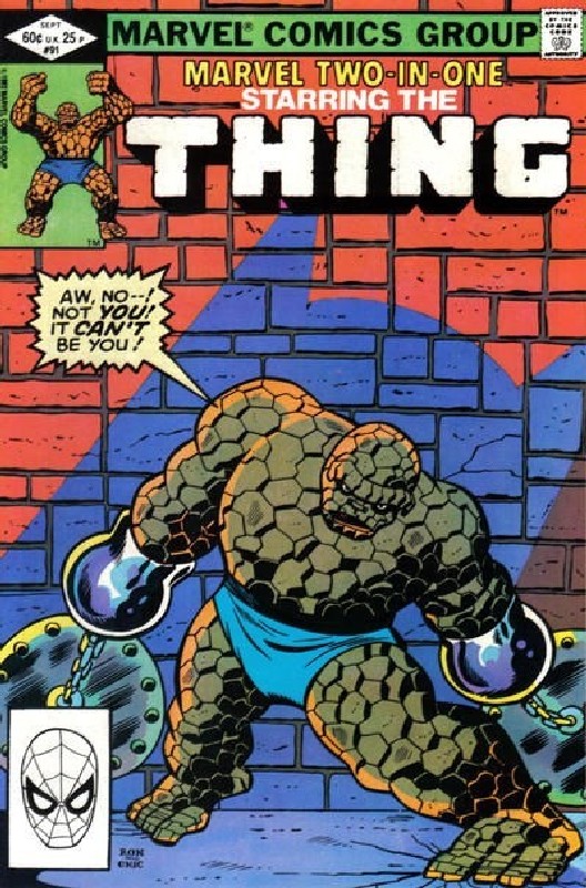 Cover of Marvel Two-in-one (Vol 1) #91. One of 250,000 Vintage American Comics on sale from Krypton!