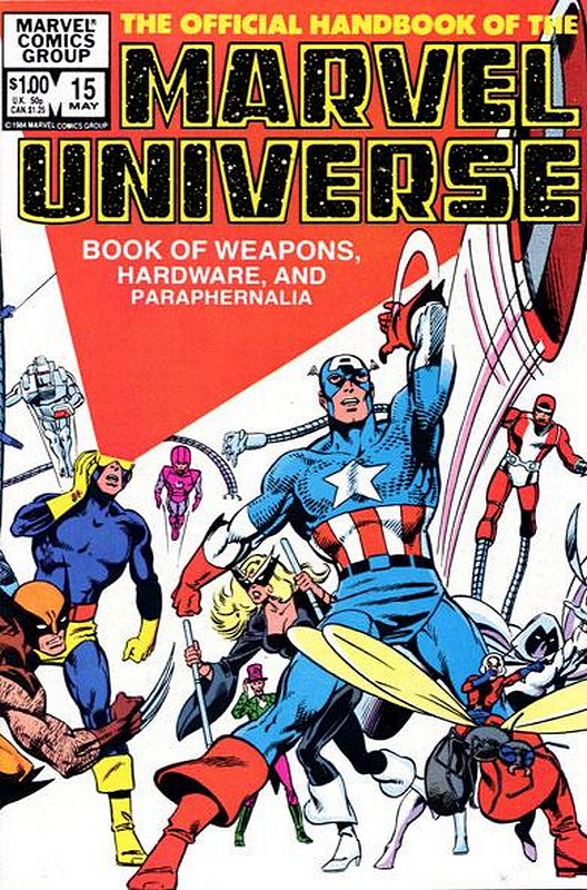 Cover of Marvel Universe (Vol 1) Official Handbook of the #15. One of 250,000 Vintage American Comics on sale from Krypton!