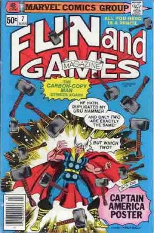 Cover of Fun and Games (Vol 1) #7. One of 250,000 Vintage American Comics on sale from Krypton!