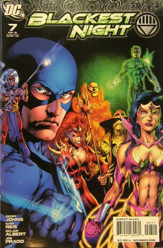 Cover of Blackest Night (2009 Ltd) #7. One of 250,000 Vintage American Comics on sale from Krypton!