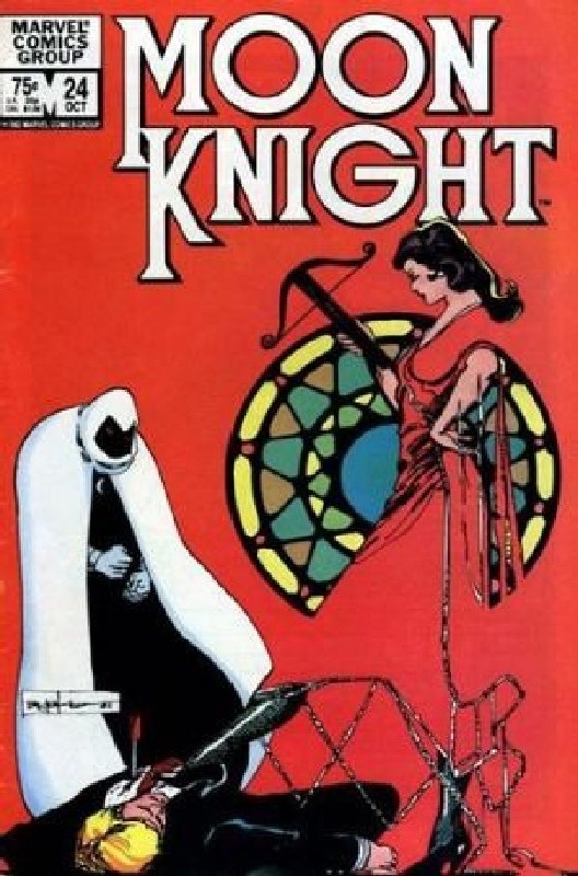 Cover of Moon Knight (Vol 1) #24. One of 250,000 Vintage American Comics on sale from Krypton!