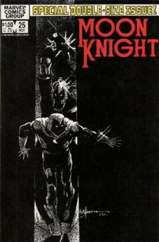 Cover of Moon Knight (Vol 1) #25. One of 250,000 Vintage American Comics on sale from Krypton!
