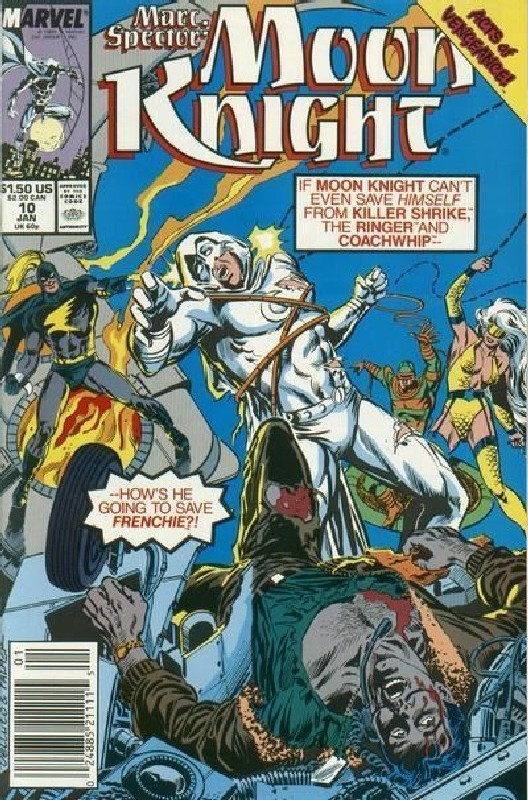 Cover of Moon Knight (Vol 3) Marc Spector #10. One of 250,000 Vintage American Comics on sale from Krypton!