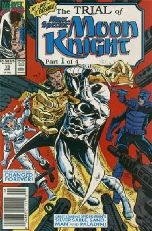 Cover of Moon Knight (Vol 3) Marc Spector #15. One of 250,000 Vintage American Comics on sale from Krypton!