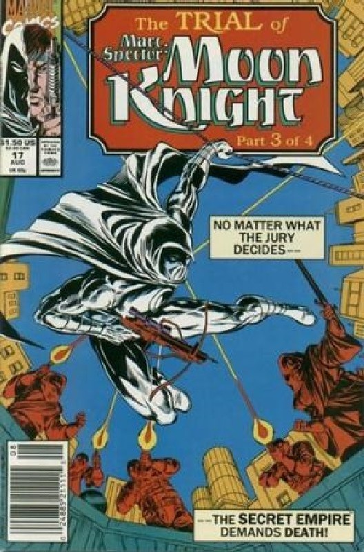 Cover of Moon Knight (Vol 3) Marc Spector #17. One of 250,000 Vintage American Comics on sale from Krypton!