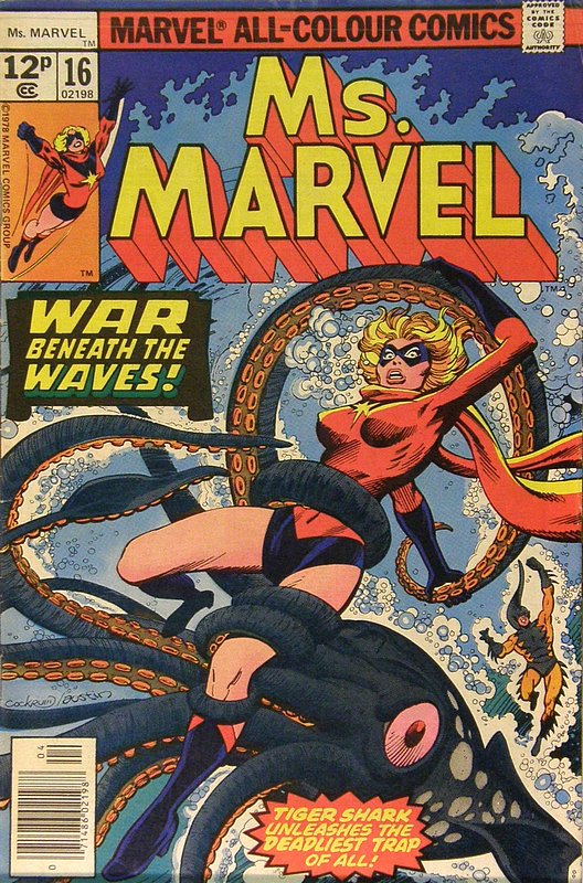 Cover of Ms Marvel (Vol 1) #16. One of 250,000 Vintage American Comics on sale from Krypton!