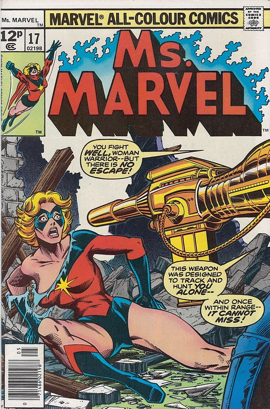 Cover of Ms Marvel (Vol 1) #17. One of 250,000 Vintage American Comics on sale from Krypton!