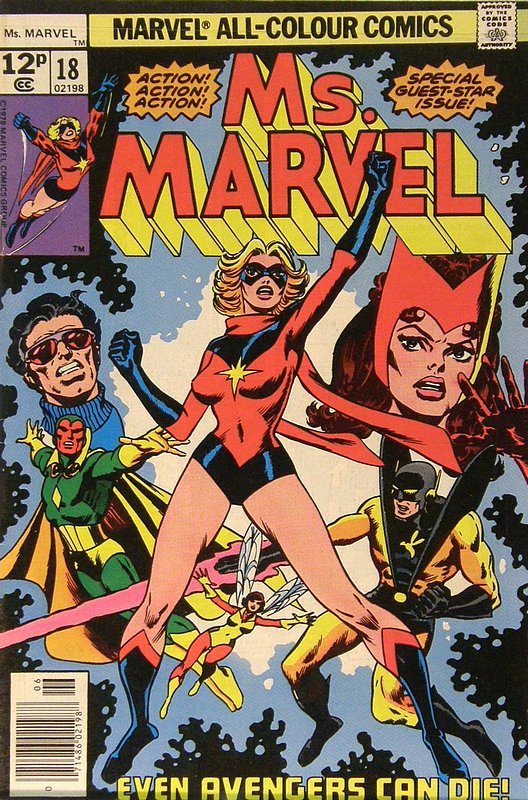 Cover of Ms Marvel (Vol 1) #18. One of 250,000 Vintage American Comics on sale from Krypton!
