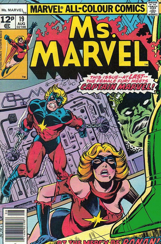 Cover of Ms Marvel (Vol 1) #19. One of 250,000 Vintage American Comics on sale from Krypton!