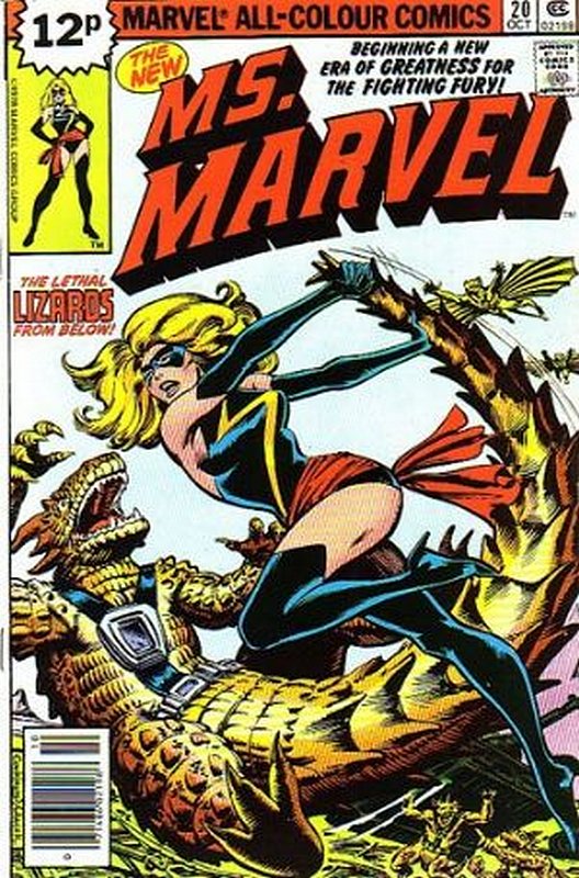 Cover of Ms Marvel (Vol 1) #20. One of 250,000 Vintage American Comics on sale from Krypton!