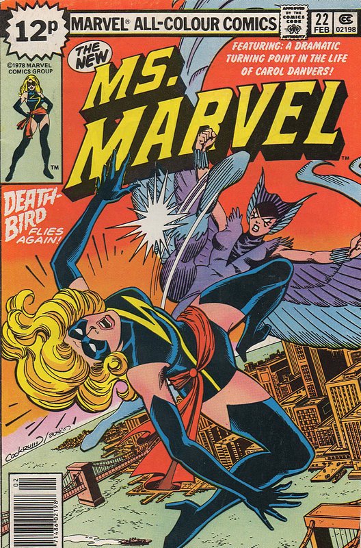 Cover of Ms Marvel (Vol 1) #22. One of 250,000 Vintage American Comics on sale from Krypton!