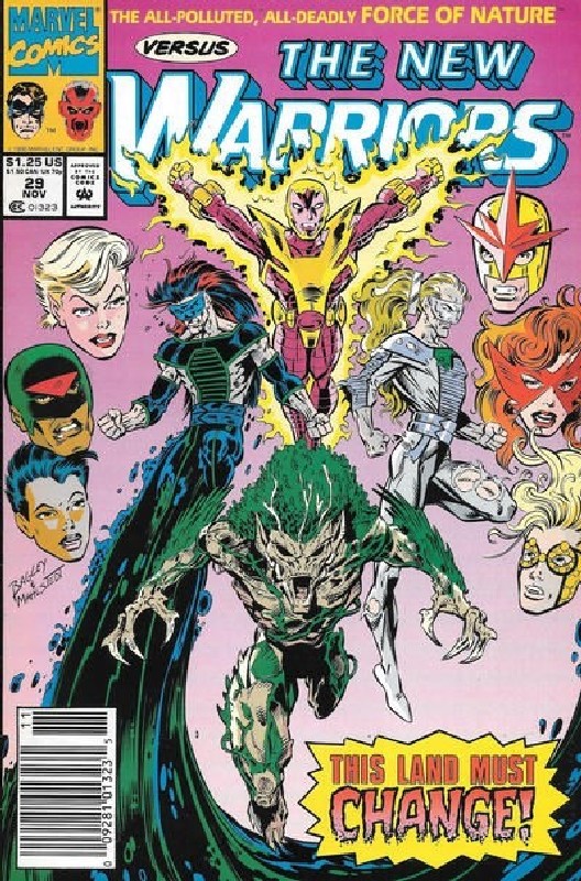 Cover of New Warriors (Vol 1) #29. One of 250,000 Vintage American Comics on sale from Krypton!